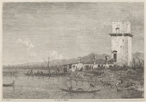 马尔盖拉塔，约1735-1746。 作者 卡纳莱托