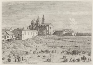 S.Giustina in pra della Vale 作者 卡纳莱托
