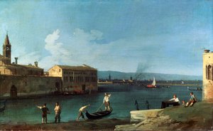威尼斯风景，十八世纪 作者 乔瓦尼·安东尼奥运河（Canaletto）