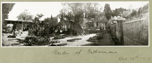 客西马尼园，1917年12月14日 作者 上尉亚瑟·罗兹（Arthur Rhodes）