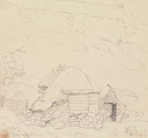 1829 年 8 月 13 日在怀特岛桑德罗克 作者 船长托马斯黑斯廷斯