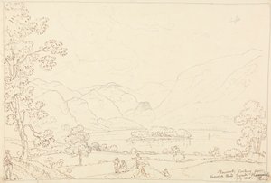 德温特展望博罗代尔，1835 年 7 月 作者 船长托马斯黑斯廷斯