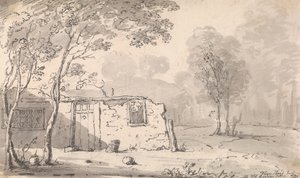 弗拉姆斯蒂德庄园，切顺特附近的老罗斯金别墅，1814 年 5 月