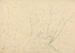 霍尔恩蔡斯桥和河，1833 年 5 月 30 日 作者 船长托马斯黑斯廷斯