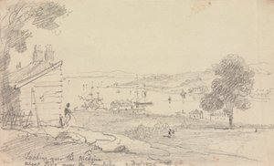 俯瞰麦地那，1826 年 12 月 2 日 作者 船长托马斯黑斯廷斯