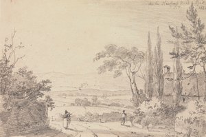 1826 年 4 月，纽波特路上 作者 船长托马斯黑斯廷斯