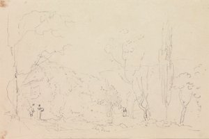 茅草屋顶小屋草图 作者 船长托马斯黑斯廷斯