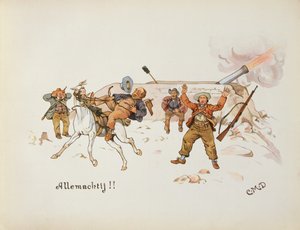 Allemachtij，来自莱迪史密斯的Leaguer，1900年 作者 克莱夫·迪克森船长