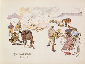 The Last Shell，Ladysmith，来自Ladysmith的Leaguer，1900年 作者 克莱夫·迪克森船长