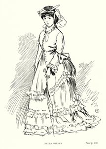 Dickens character: Bella Wilfer (litho)