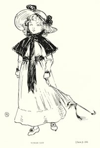 Dickens character: Norah Gay (litho)