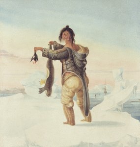 1821年萨维奇群岛的Esquimaux
