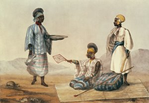 苏旦的黑人，板块来自《北非旅行记》，由M. Gauci(fl.1810-46)刻制 1821年