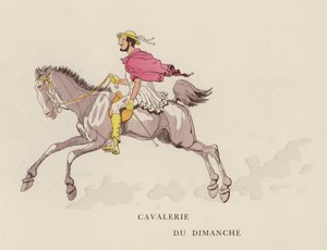 Les Courses Dans L“ Caran D的上古作品” Ache的插图