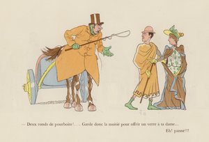 Les Courses Dans L“ Caran D的上古作品” Ache的插图