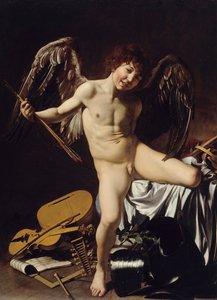 德语： Amor als Sieger Amor Vincit Omnia 作者 卡拉瓦乔
