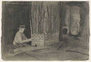 篮子制造者 作者 Carel Adolph 狮子纪念章