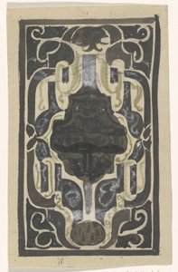 D.J. Goedkoop 设计的图书借阅证 作者 Carel Adolph 狮子纪念章