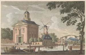 鹿特丹的英国教堂，约 1790 年
鹿特丹的英国主教堂/L