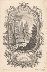 Dansend paar
Figuren in landschappen（系列标题）
9me Livre I Morceaux De Caprices, Propre A Divers Usages（系列标题，关于实物） 作者 Lespilliez的卡尔·阿尔伯特