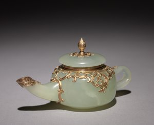 微型茶壶，约1896年 作者 卡尔·法贝热