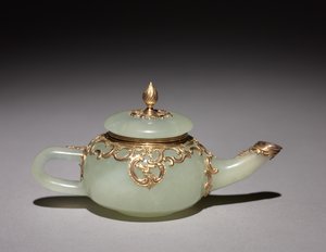 微型茶壶，约1896年 作者 卡尔·法贝热