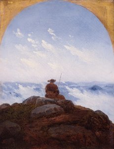 1818年，山顶上的流浪者。
