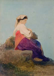 &39;Una Chiochiara&39;，研究一名意大利农民女孩