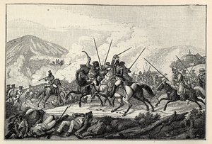范达姆将军在1813年8月30日的库尔姆战役中被俘。 作者 卡尔·海因里希·拉尔（Carl Heinrich Rahl）