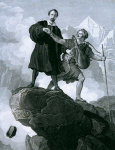 曼弗雷德和麂子猎人 作者 卡尔·海因里希·拉尔（Carl Heinrich Rahl）