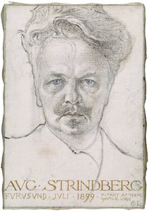 奥古斯特·斯特林堡，1899年 作者 卡尔·拉森
