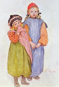 Carpenter Hellberg的孩子们 作者 卡尔·拉森