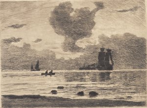 海上之夜 作者 卡尔·洛彻