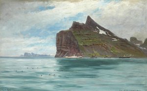 1907 年乘坐 SS Birma 号蒸汽船从冰岛北角眺望的皇家丹麦之旅