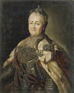 凯瑟琳二世女皇的肖像1729-1796，1780