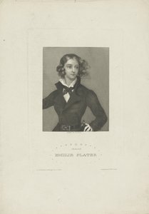 艾米莉亚·普莱特（Emilia Plater）肖像（1806-1831，约1834年）。