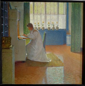 我的客厅（布面油画）