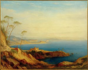C.Morgenstern，那不勒斯海湾的景色