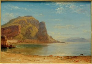 C.Morgenstern，与鱼岩石的Terracina