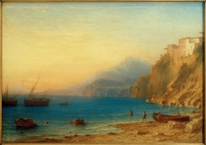 托伦托·塔索（Torquato Tasso），索伦托的父亲之家-绘画诉Chr。 C.Morgenstern