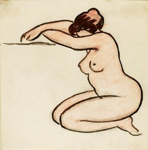 女性裸体 作者 卡尔·纽曼
