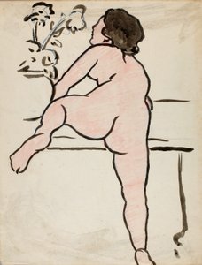 女性裸体 作者 卡尔·纽曼