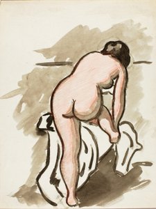 女性裸体 作者 卡尔·纽曼