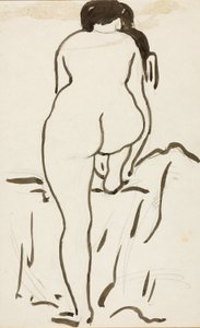 女性裸体 作者 卡尔·纽曼