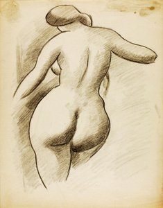 女性裸体 作者 卡尔·纽曼