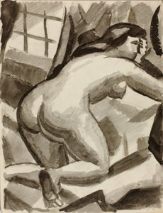 女性裸体 作者 卡尔·纽曼