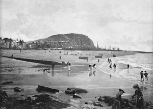 黑斯廷斯老城区和海滩，c1896