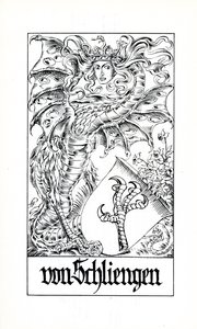 von Schliengern 家族盾形纹章（石印版） 作者 