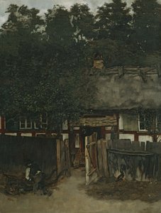 位于 Schwielowsee 湖畔 Ferch 的农舍 作者 卡尔·舒赫