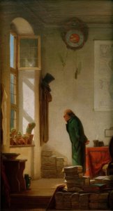 仙人掌情人 作者 Carl Spitzweg